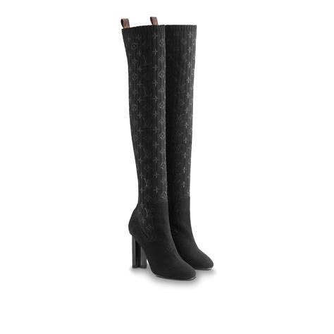 lv thigh high boots|louis vuitton ankle boots.